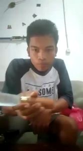 Pisau Solingen Cap Garpu Herder Asli Ori Palembang Super Tajam Tanpa Asah