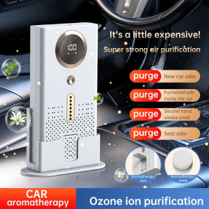 SHRCOCO Aroma Defender Ozone-Free Air Purifier for Bedroom Car Fridge Portable Type-C Kills Mold Bacteria Eliminates Odors