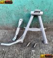 Universal Motorcycle Center Stand and Side Stand for Raider FI/Carb - Durable Alloy Frame Support. 