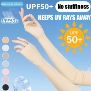 UPF 50+ Ice Sleeve Invisible New Cover Summer Thin Section of Sunscreen UV Skin Color Without Trace Sleeve Cover