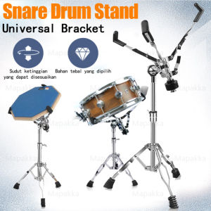 Dudukan Drum TentaraDudukan DrumDudukan Yang Dapat Diangkat Bracket Stand Rak Dumb Drum Universal Dapat Disesuaikan