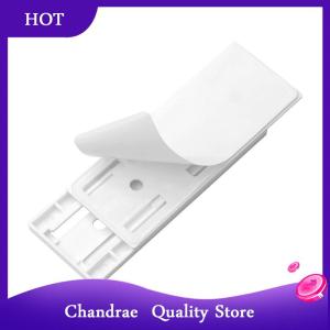 [Chandrae] Wall-Mounted Plug Fixer Sticker Punch-free Home Self-Adhesive Socket Fixer Cable Wire Organizer Power Strip Holder