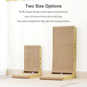 Scraper for Cats Cardboard Large/Small L-shape Wear-resistant Scratch-resistant Cat Scratching Post Cat Toy Pets Cat Accessories2026