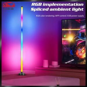 [UEB AUTO]Smart RGB LED Corner Lamp Modern Mood Lighting with APP and Remote USB Power Supply with Music Sync for Living Room
