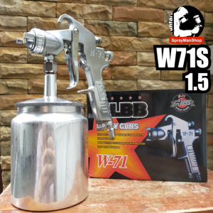 P50 ALBB W71G 1.5mm Gravity Spray Gun with 400cc Side Cup