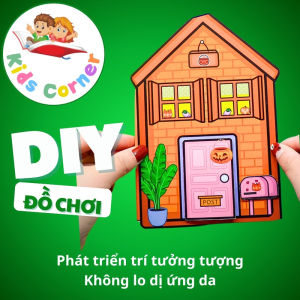 Set Đồ Chơi Giấy Tocaboca Cao Cấp - Trò Chơi Nhập Vai Đầy Thú Vị