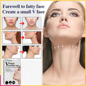 100pc Thin Face Sticker Invisible Transparent V-shaped Face Slim Patch Anti Wrinkle Lift Face Neck Chin Wrinkle Sagging Skin Adhesive Tape