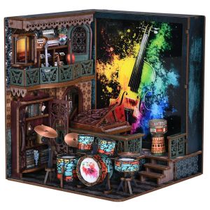 DIY 3D Wooden Puzzle Exploding Notes Learning by Doing Self Assembly Educational Craft CH04