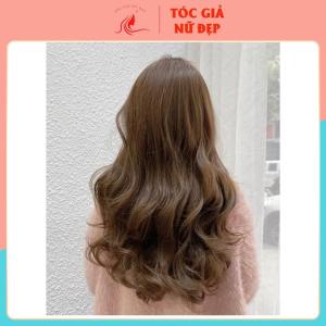 Tóc giả nguyên đầu xoăn dợn mã 8289