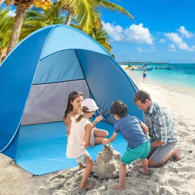 Tenda Shelter Camping Lipat Otomatis Waterproof Pop Up Tent