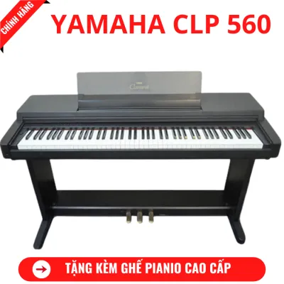 Đàn Piano Điện Yamaha CLP 560 + Tặng Kèm Ghế Piano Cao Cấp
