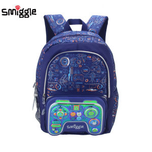 Australian Smiggle Original Childrens Game Console Handle Schoolbag Boys Pupils Waterproof Backpack 16 Inch Super Cool Kids Bag
