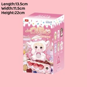 Nommi Blind Box Cute Plushie Sweet Heart Plush Doll Bag Pendent Desktop Decor Birthday Gift for Kids