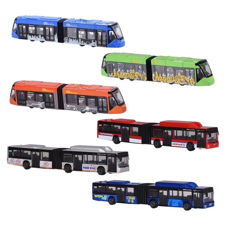 Majorette Transporter City Bus Cars MAN LION's CITY G/SIEMENS AVENIO ...