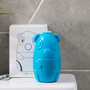 น้ำยาดับกลิ่นชักโครก หมีน้อย น้ำสีฟ้า ชักโครก ก้อนดับกลิ่น กำจัดเชื้อแบคทีเรียชักโครก ขจัดคราบสกปรก กลิ่นหอมทุกครั้งที่กด น้ำยาดับกลิ่น