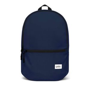 [Art.Bp.01-003] Tas Ransel Sekolah Anti Air Biru Tua / Navy Open Ending
