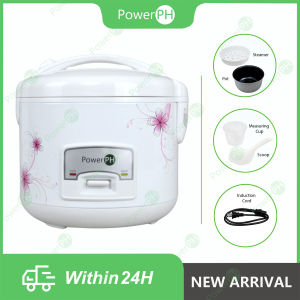 POWERPH 3L Rice Cooker Multi-function Cooker Non-Stick Inner Pot with Steamer