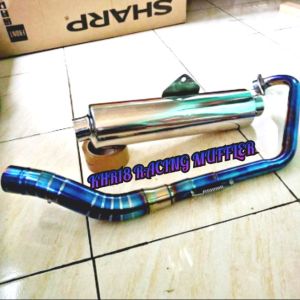 Knalpot Racing CKD fu Vixion Cb150 Satria Sonic MX R15 Verza XRIBE CBR Tiger SupraGtr dll