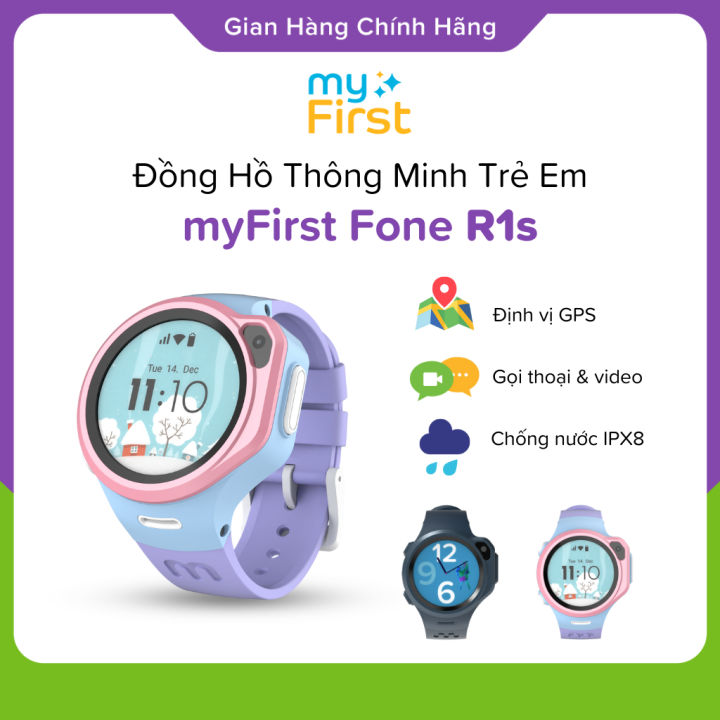 Đồng hồ thông minh myFirst Fone R1s Gọi Video 4G|Đo Nhịp Tim | Định Vị ...