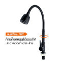 DONMARK ก๊อกน้ำ/ก๊อกซิงค์อ่างล้างจานสีดำสแตนเลส 304 แท้ บิดงอดได้ 360 องศา ปรับน้ำได้ 2 แบบ รุ่น BM-K423. 