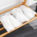 Combo 100 Túi Rút Đựng Giày Dép YY88 Trắng Sợi - Đa Năng Vải Không Dệt, Miệng Dây Rút Tiện Lợi. 