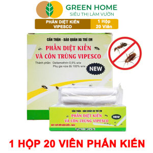 20 Viên Phấn Diệt Kiến Và Côn Trùng Vipesco GreenHome Diệt Trừ Kiến Gián Rận Côn Trùng