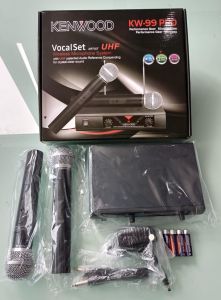 [top sanitary] Microphone Wireless  KW 99 PRO / MICROPHONE KW 99-PRO DOUBLE MICROPHONE Baru Dan Berkualitas