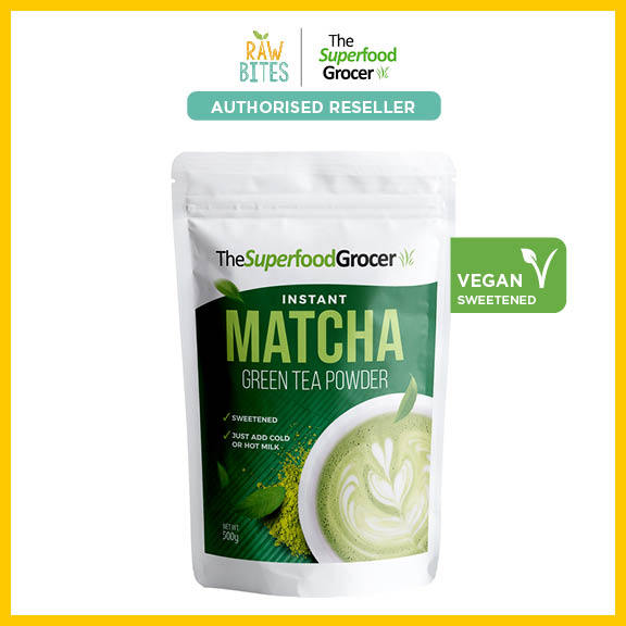 The Superfood Grocer Instant Matcha Green Tea Powder 100g (Sweetened