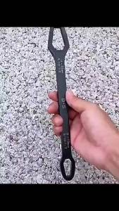 Cờ lê Mini bằng thép Carbon cao Cờ lê tự thắt chặt đôi Cờ lê có thể điều chỉnh đa năng