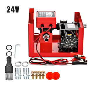 fuel self priming delivery pump 14V large flow and high-precision quantitative small car mounted fuel dispenser