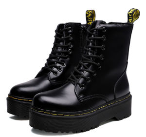 2025 Dr. Martin Boots For Women Men High Top Fashion Black Work Boots Shoes For Women Men New England Ankle Boots 35-41