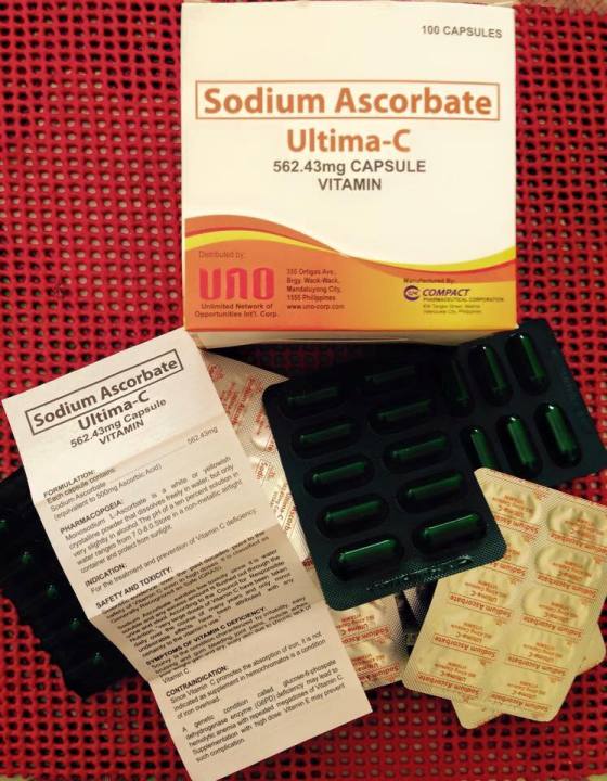 ULTIMA C 30 capsules ng pampagana kumain for adults and kids, Vitamins na pampataba, ORIGINAL