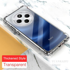 Case For Redmi 14C Redmi14C 4G 14 C 2024 Phone case four corners airbag protection transparent TPU shell transparent shockproof case cover soft silicone shell
