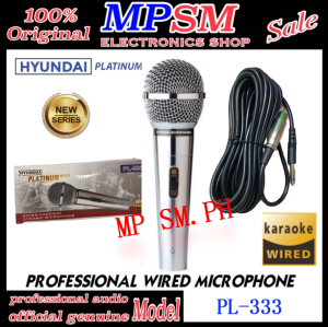 The microphone Platinum PL-333 professional wired microphone system PL333 Vocal Dynamic microphone