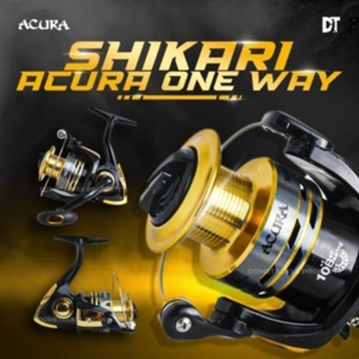 Reel Shikari Acura One Way 10+1 BB Ball Bearing Size 3000 4000 6000 Reel  Pancing Spinning Galatama Pinggiran Casting Popping Jigging Tidak Ada Sela  - Lazada | Lazada Indonesia