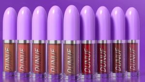 DUNUF 1pcs Matte Velvet Lip Gloss Lipstick Long-lasting Waterproof Non-fading Non-stick Cup