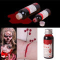 ❤️【Same Day Delivery】 120/30ml Ultra-Realistic Fake Blood for Bloody Nose Eyes Ears Party Vampire Zombie Makeup Props Halloween Cos Decoration LZC-Fake-Blood. 