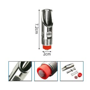 isi 5PCS Nipple Drinker Babi / Kambing / Sapi Kecil Tempat Minum Dot Bahan Stainless Steel Alat Minum Hewan