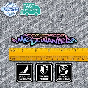 Motor Sticker Waterproof NFS MOST WANTED Honda Click 125i Accessories Sticker Motorcycle Design Hologram Decals Vinyl Stickers