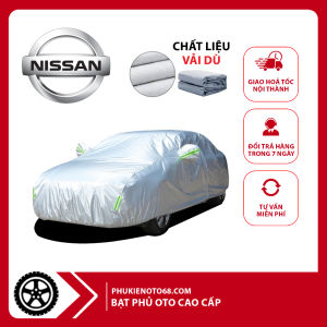 Bạt vải dù Oxford cao cấp xe bán tải Nissan Navara bền đẹp đậy che kín xe oto bán tải áo mưa bảo vệ chống mưa nắng