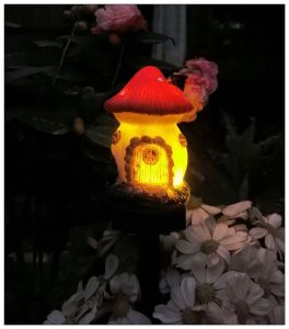xpkQ Outdoor Waterproof Solar Floor Lamp Resin House Garden Courtyard Balcony Kindergarten Decorative Modeling Landscape Lamp Z4K2H