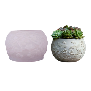 Silicone Resin Mold Dragonflies Shape Planter Mooulds for Handmade Decorative Holder and Succulent Pots