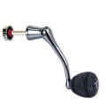 CNC Power Handle Aluminum Alloy Reel Handle Reel Knob Foldable Spinning Reel Replacement Handle. 