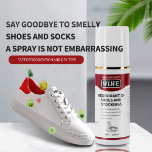 【Gods House】100ML Socks Shoes Deodorant Spray Shoes Stink Freshener Socks Odor Remover Spray Refresh Antiperspirant