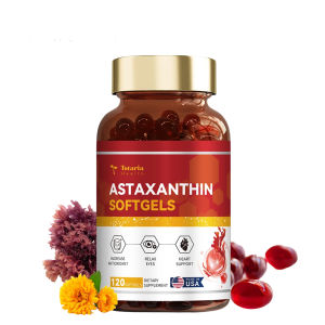Totaria Astaxanthin 12mg Complex: Lutein Zeaxanthin CoQ10 & -3 - Anti-Aging