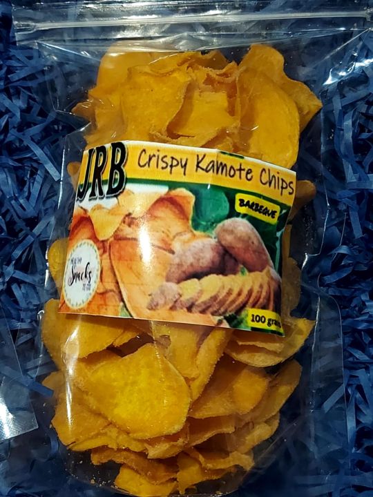 JRB's Crispy Sweet Potato Kamote Chips Organic .💯 real Kamote..Original ...