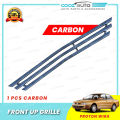 Proton Wira Front Up Grille Grill Carbon Silver. 