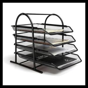 SOS Letter Tray Besi MICROTOP 4 susun / Rak Dokumen / Rak Susun