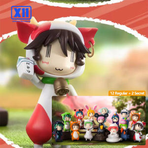 X11 TOYS HEPPOKO Fei Chai Juns Zoo Series Blind Box (1/12) Anime Action Figure Decoration Cute Toy Model for Birthday Gift Colletibles