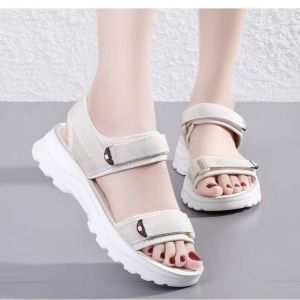 [Free Shipping] Velcro Thick-Soled Sports Sandals For Women Platform Style New Summer Casual Shoes Comfortable Beach Shoes